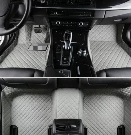 Custom Luxury Leather Car Floor Mat