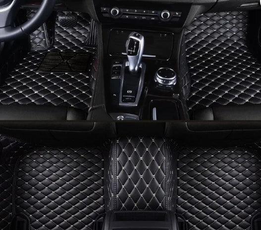 Custom Luxury Leather Car Floor Mat