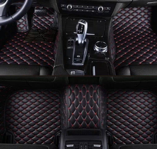 Custom Luxury Leather Car Floor Mat