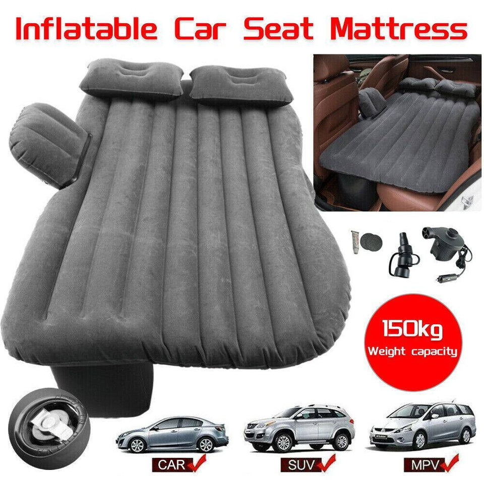 Car Back Seat Portable SUV Travel Camping Soft Rest Bed